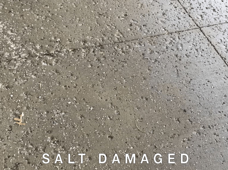 salt damage