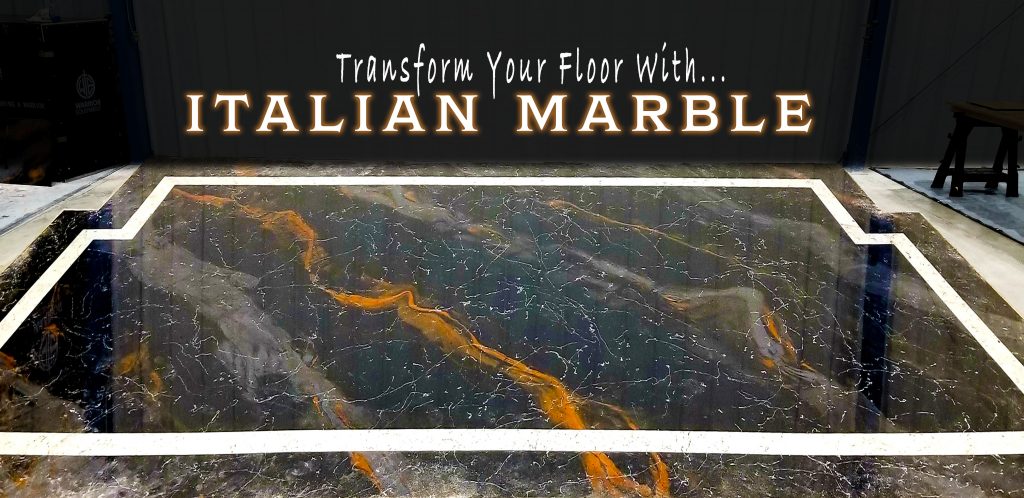Italian Marble Epoxy Floor
